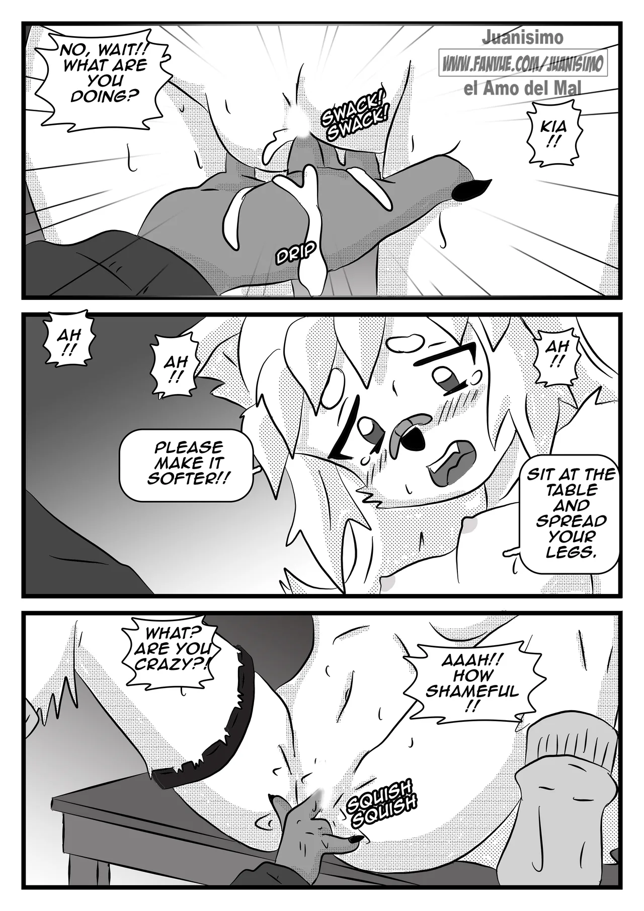 CUTE FOX GIRL'S ANTICS porn comic picture 9