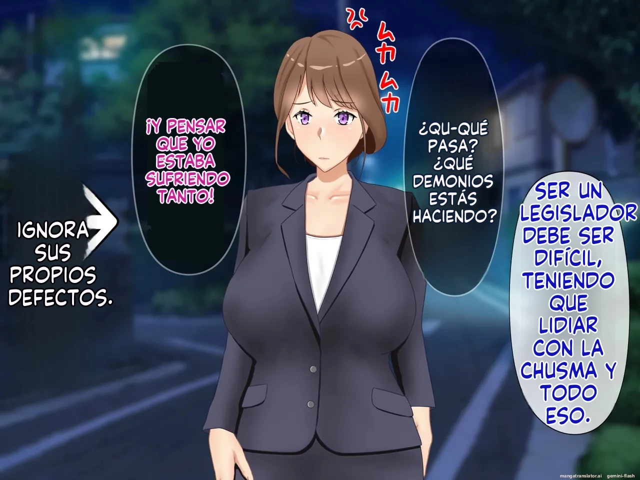 Daikirai na Seito ni Netorarete Haramasareta Kyonyuu Hitozuma Kyoushi [Spanish] porn comic picture 184