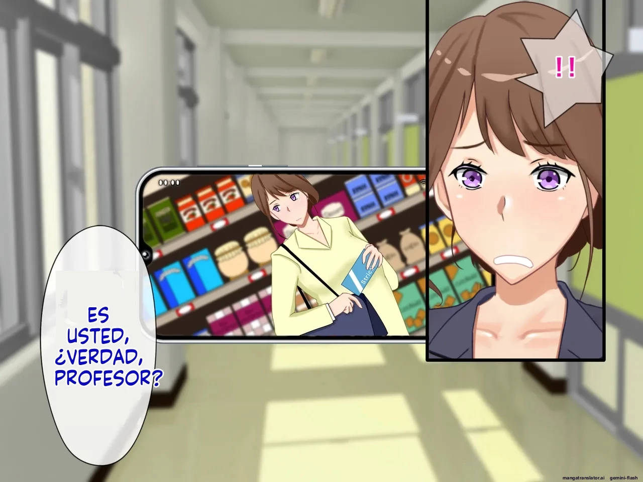 Daikirai na Seito ni Netorarete Haramasareta Kyonyuu Hitozuma Kyoushi [Spanish] porn comic picture 5