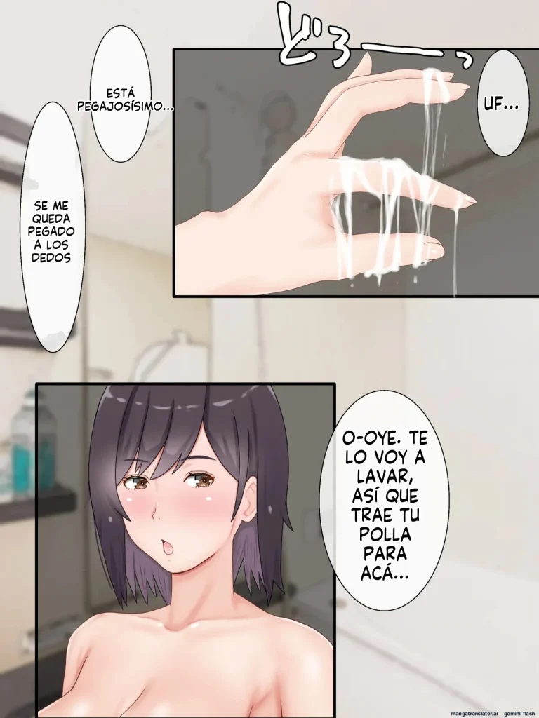 Dairi Shussan Shimasu! Gibo to Musumemuko no Icha Love Ninkatsu (Spanish) porn comic picture 137