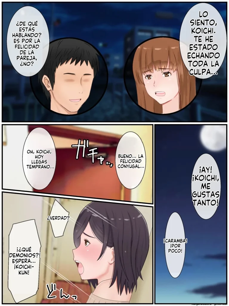 Dairi Shussan Shimasu! Gibo to Musumemuko no Icha Love Ninkatsu (Spanish) porn comic picture 83