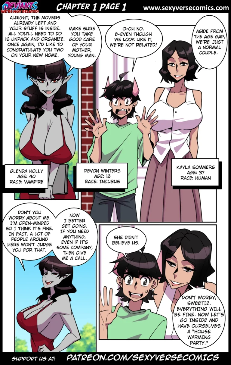 Deviants: We're Not Related! (All Current Chapters) porn comic picture 2