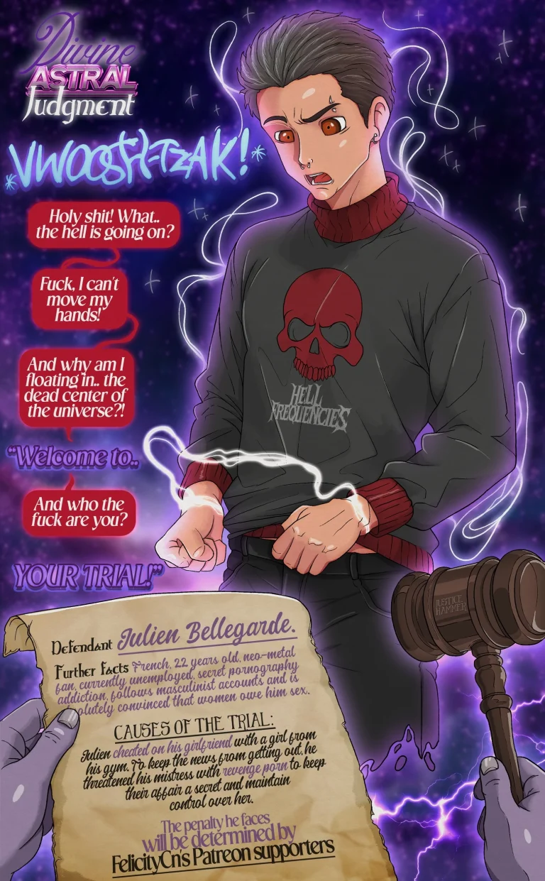 Divine Astral Judgment: Julien Bellegarde, Cheater porn comic picture 1