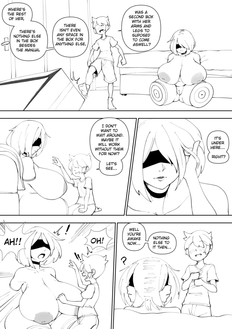 Doll Love porn comic picture 5