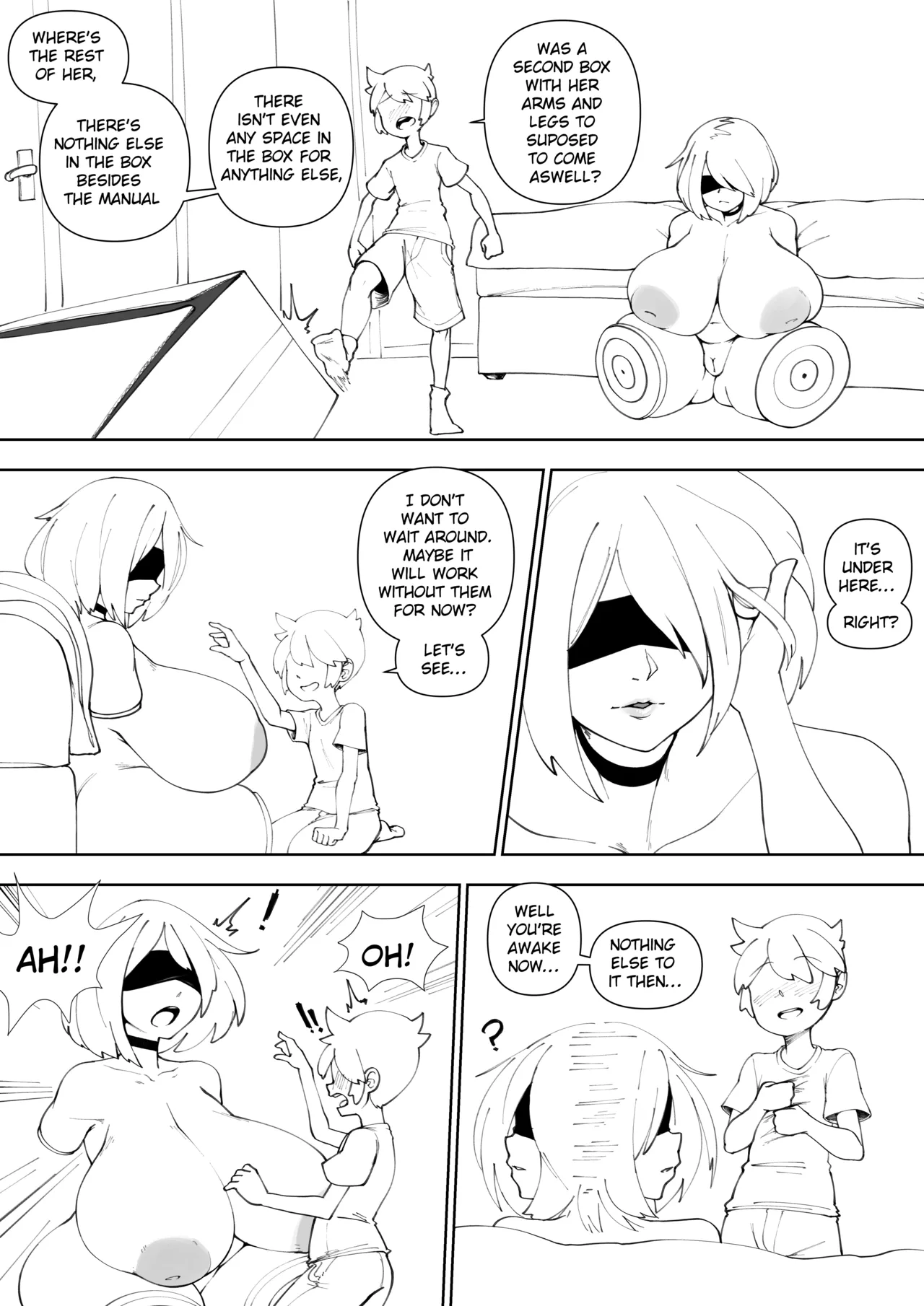 Doll Love porn comic picture 5
