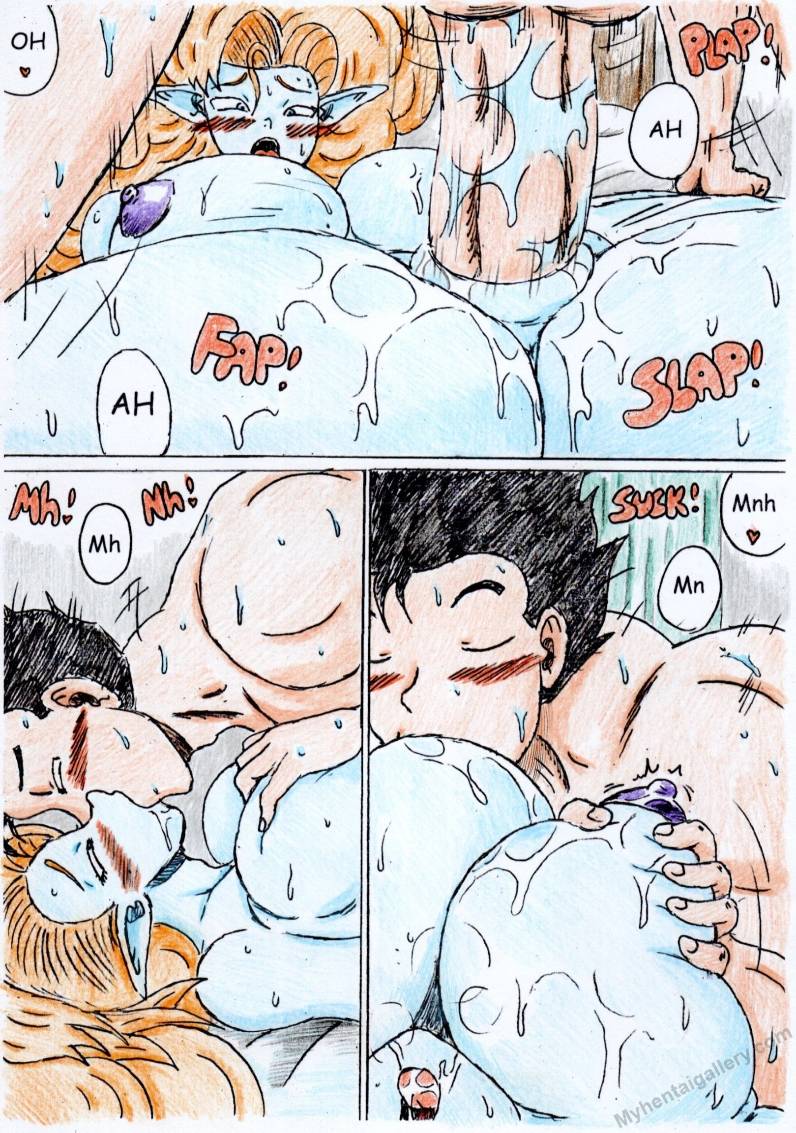 Dragon Ball Z Silver Age - Omake 1 - Gohan's Birthday Surprise porn comic picture 13