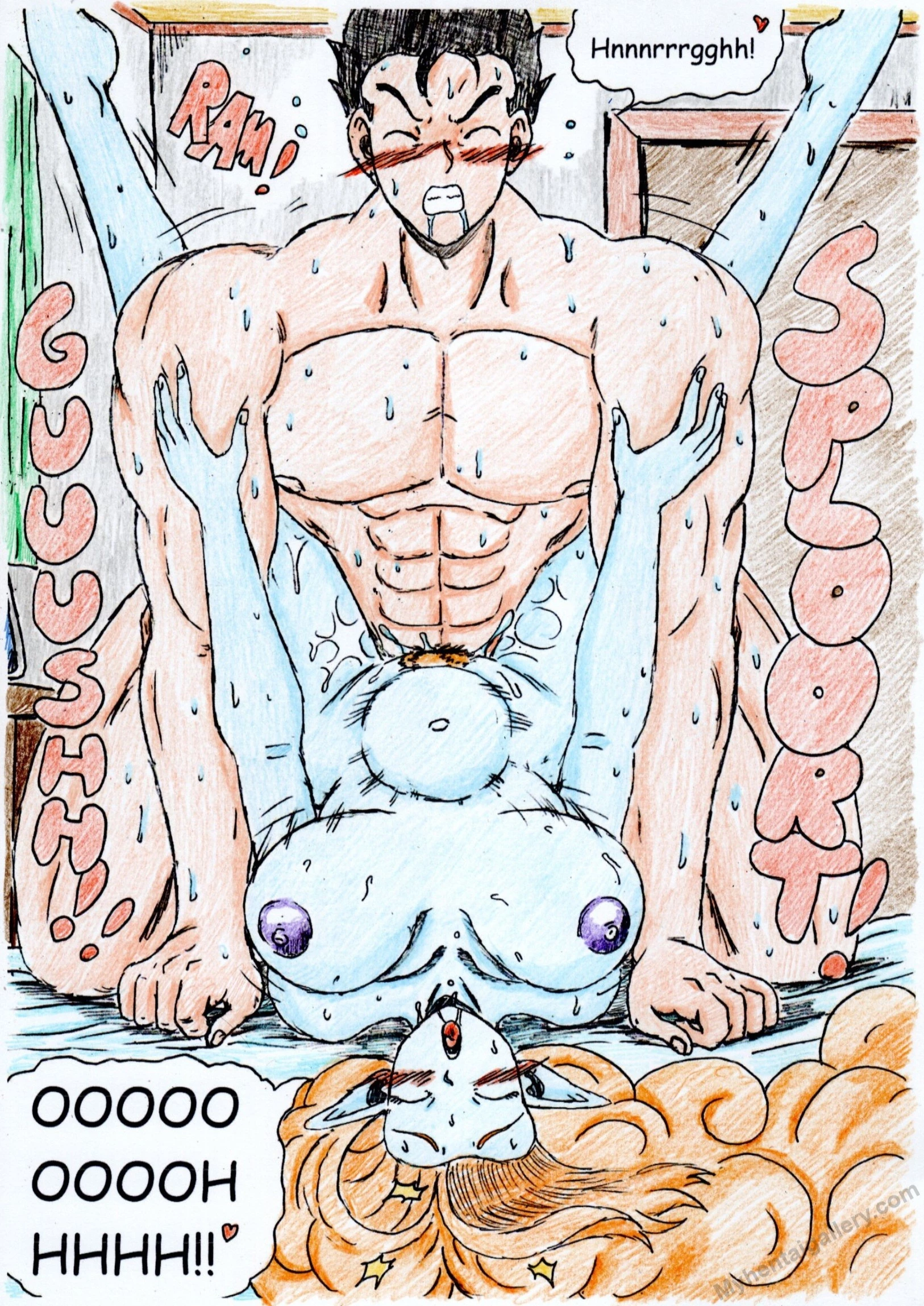 Dragon Ball Z Silver Age - Omake 1 - Gohan's Birthday Surprise porn comic picture 19