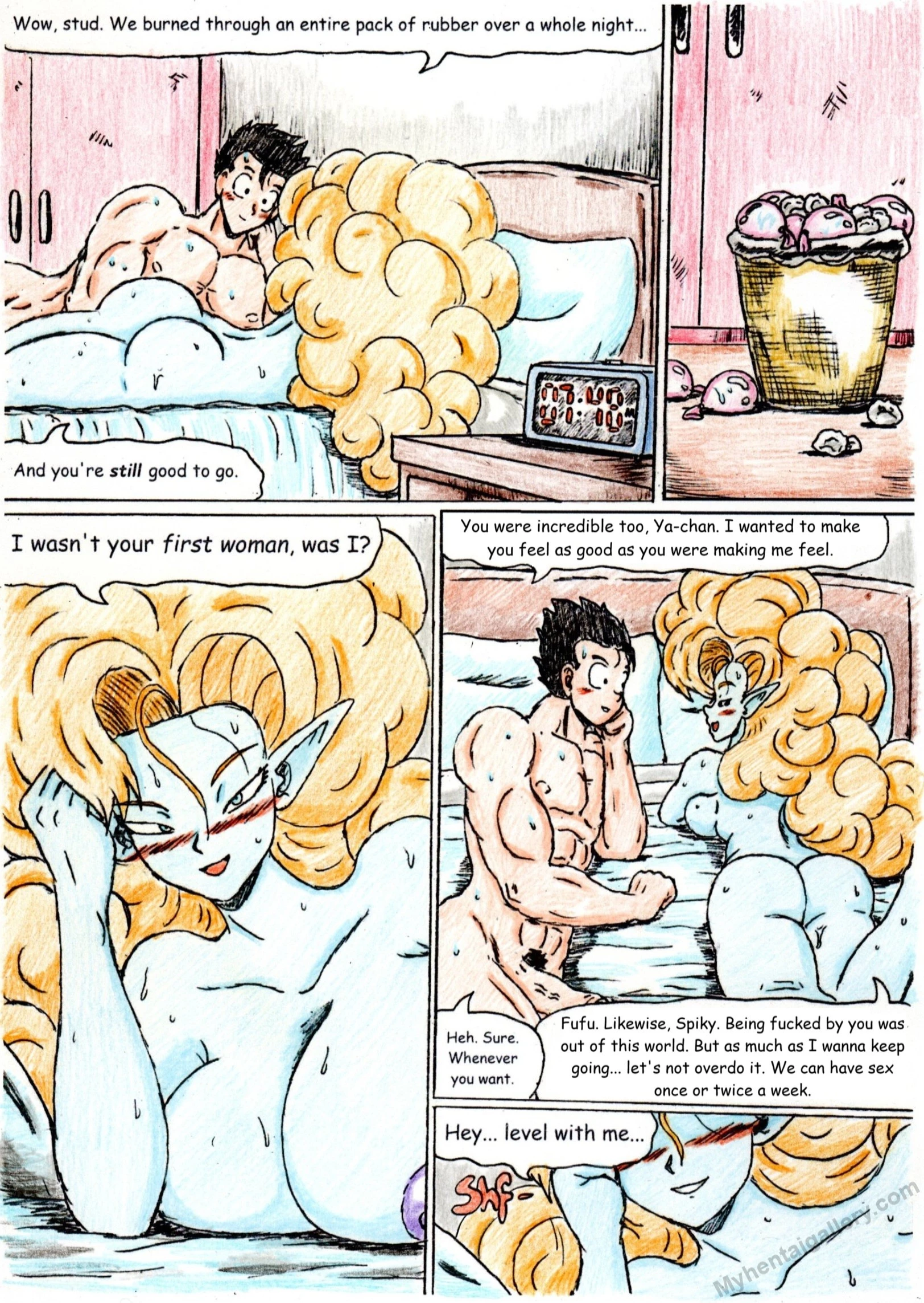 Dragon Ball Z Silver Age - Omake 1 - Gohan's Birthday Surprise porn comic picture 28