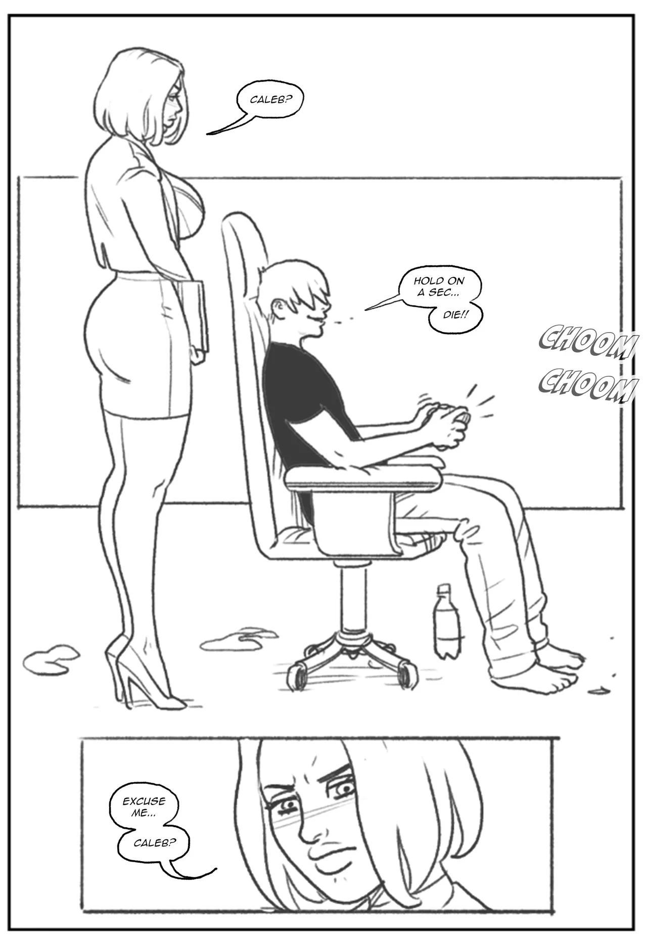 Emma Frost bimbofication porn comic picture 10
