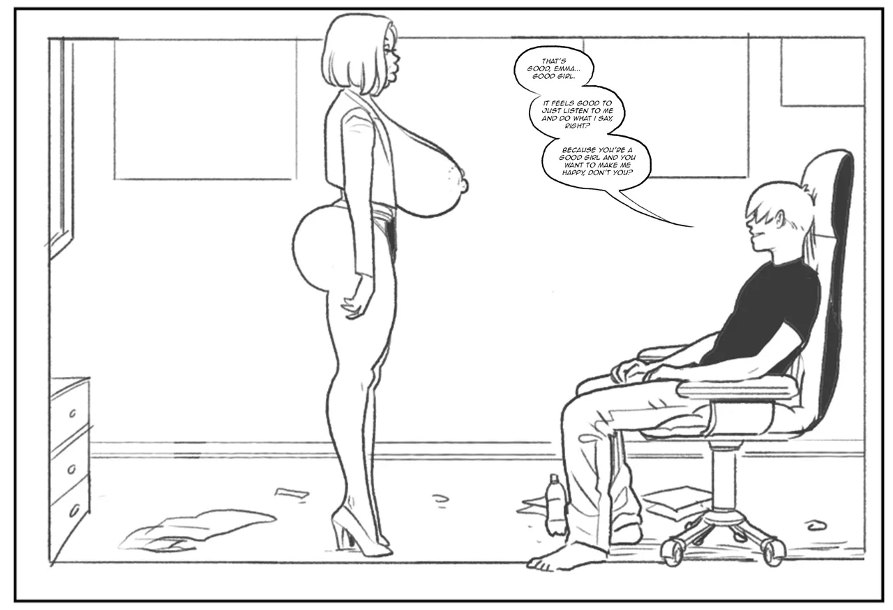 Emma Frost bimbofication porn comic picture 26