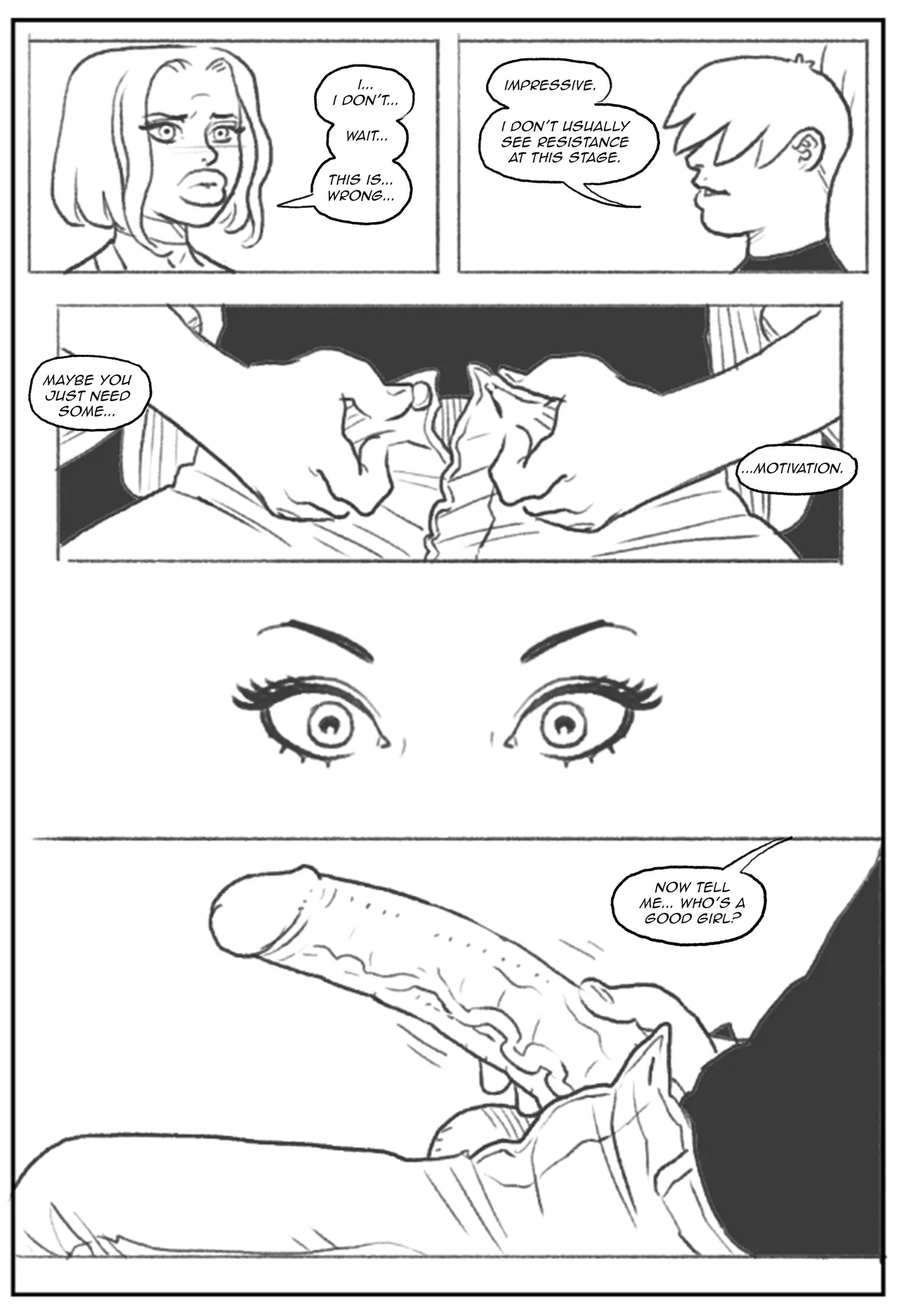 Emma Frost bimbofication porn comic picture 27