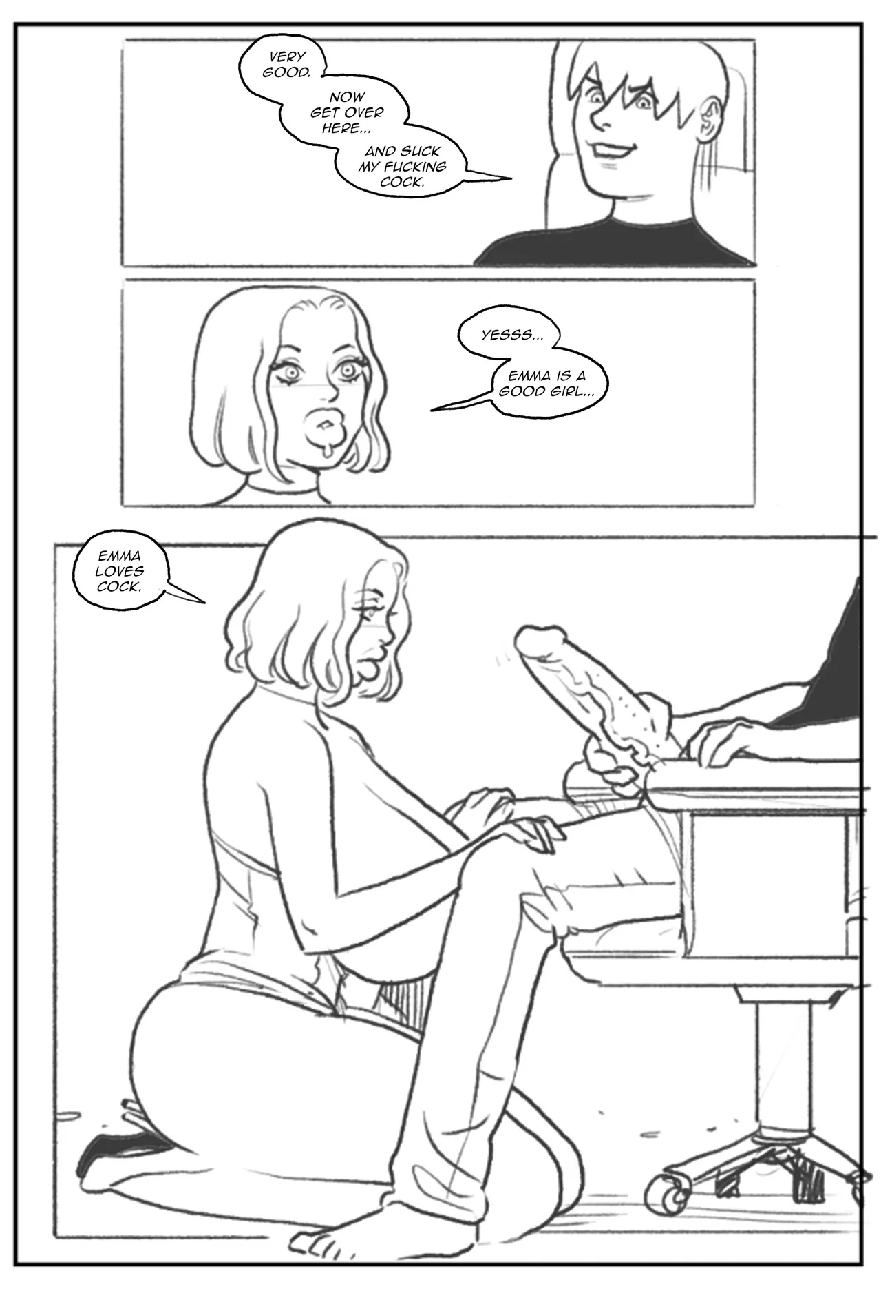 Emma Frost bimbofication porn comic picture 33