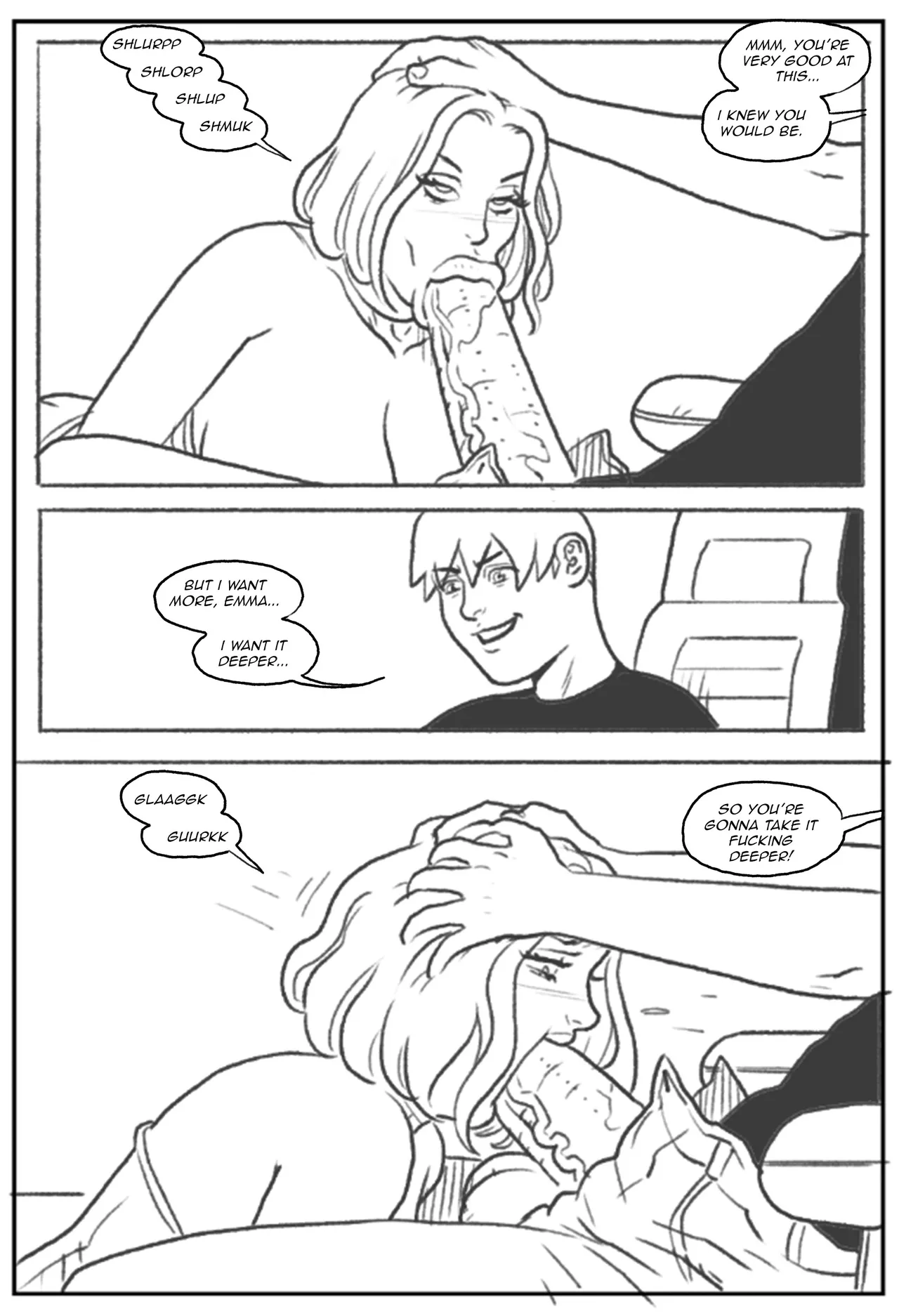 Emma Frost bimbofication porn comic picture 40