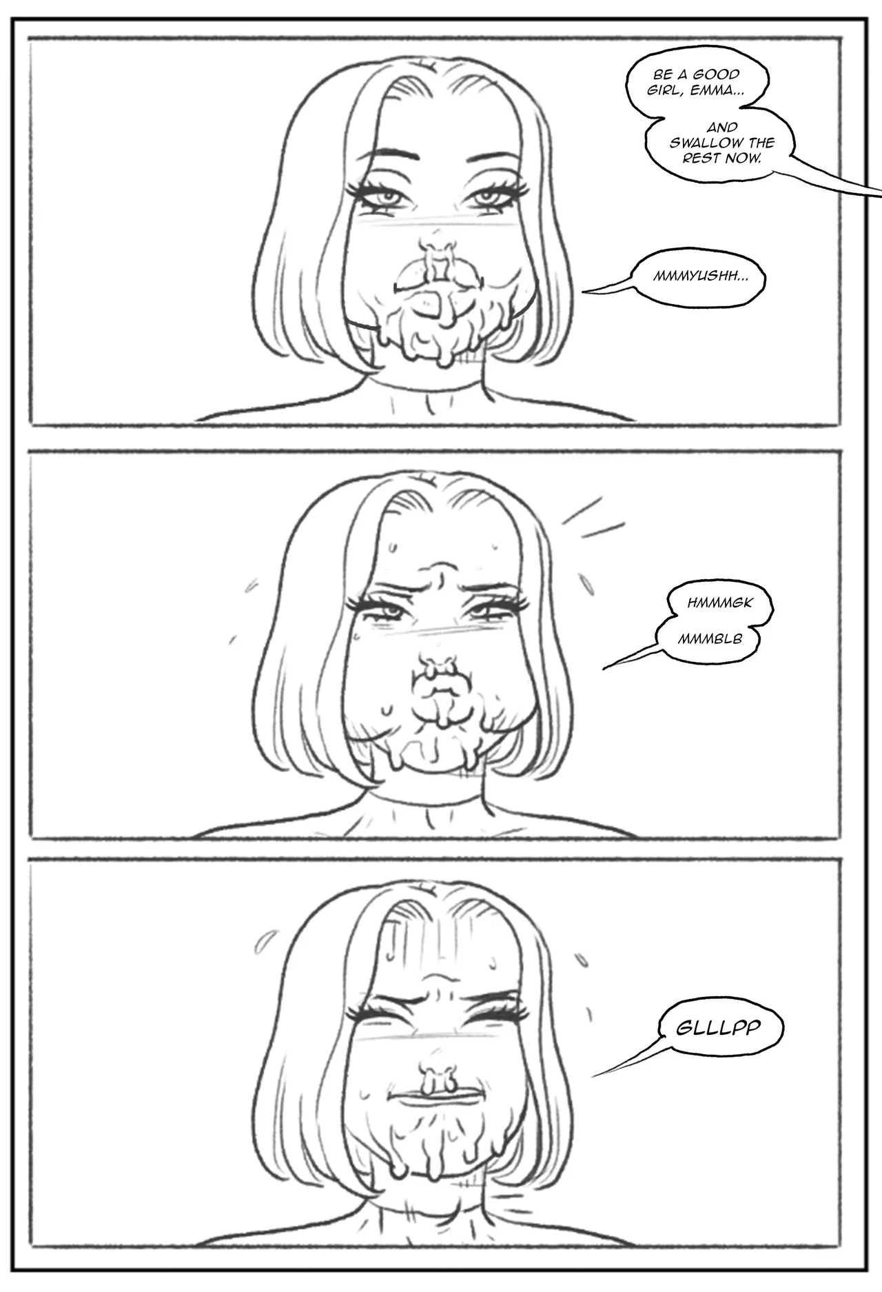Emma Frost bimbofication porn comic picture 50