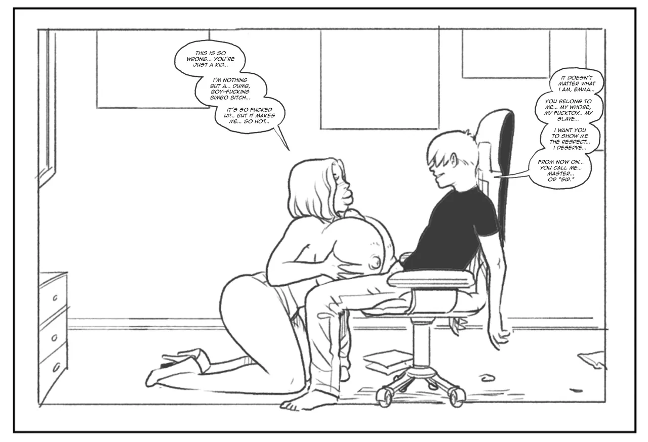 Emma Frost bimbofication porn comic picture 54