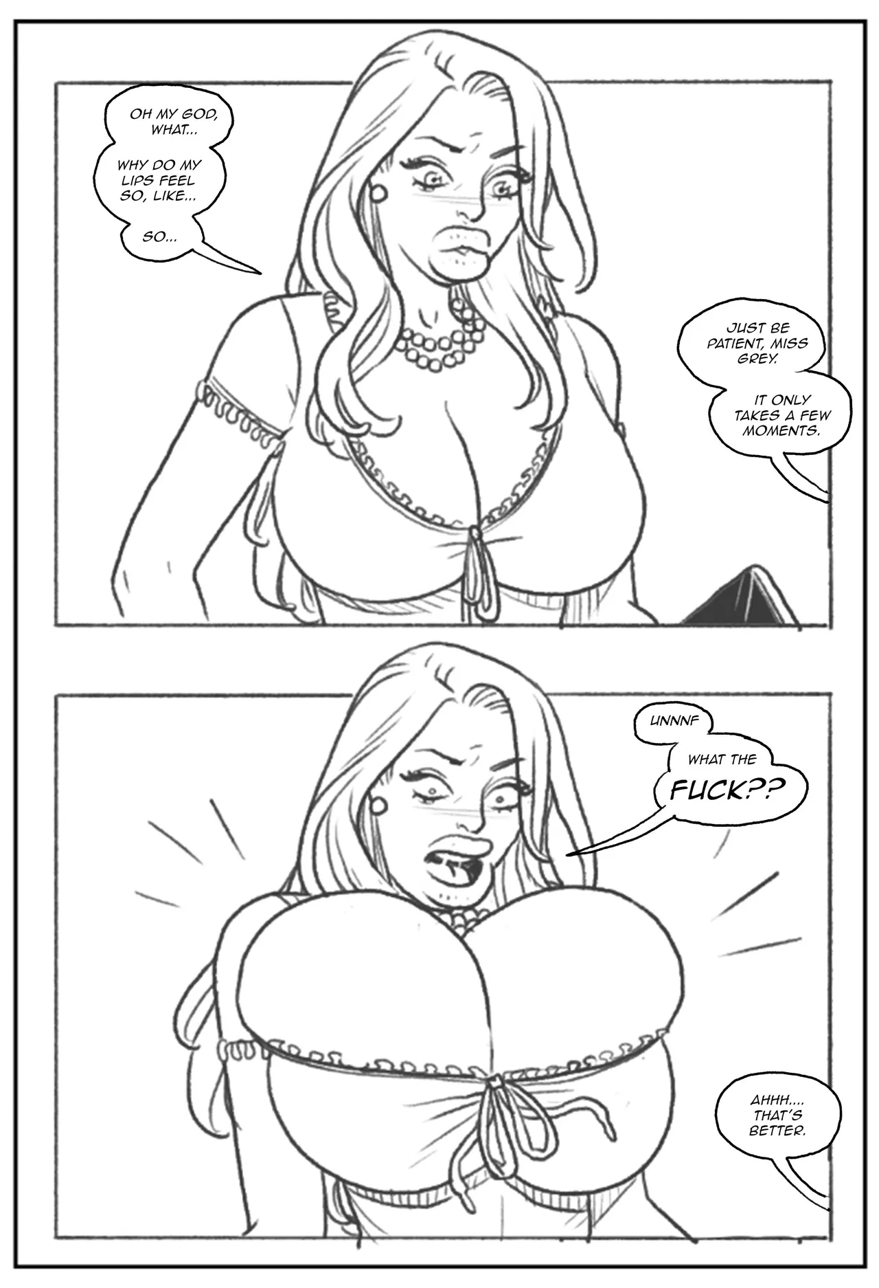 Emma Frost bimbofication porn comic picture 95