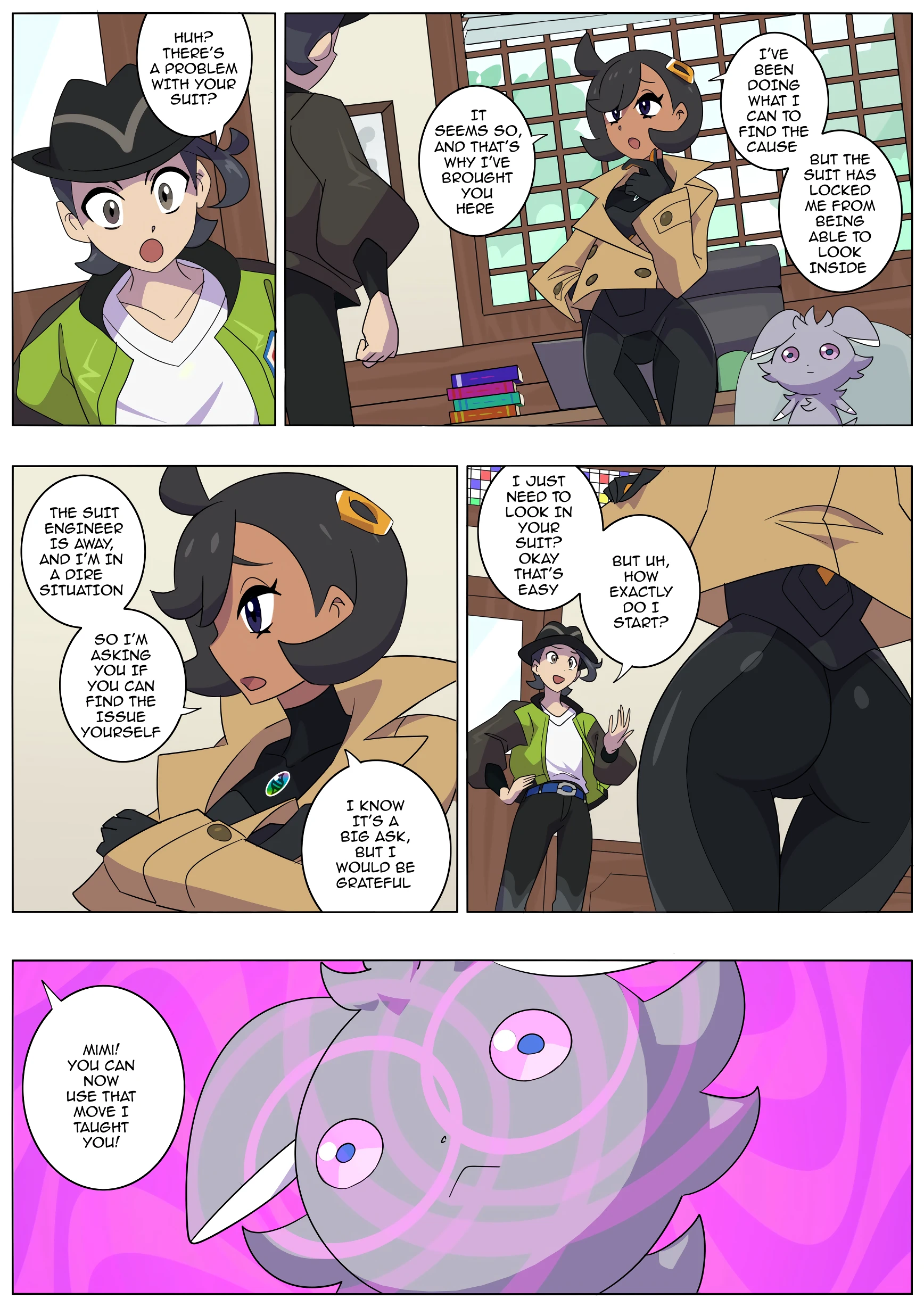 Emma's Suit Dilemma porn comic picture 3
