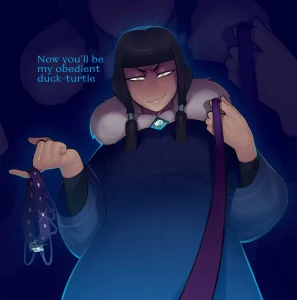 Eska's Turtle Duck porn comic picture 1