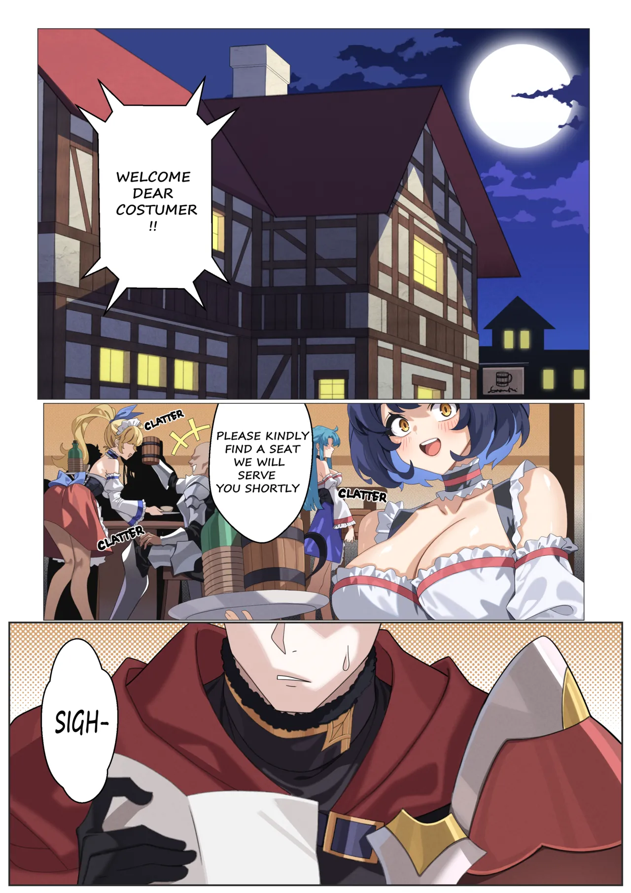 Eternal Realms Arc 1 - Oh No! A Bee GIrl Wants to Break my Mind! porn comic picture 2