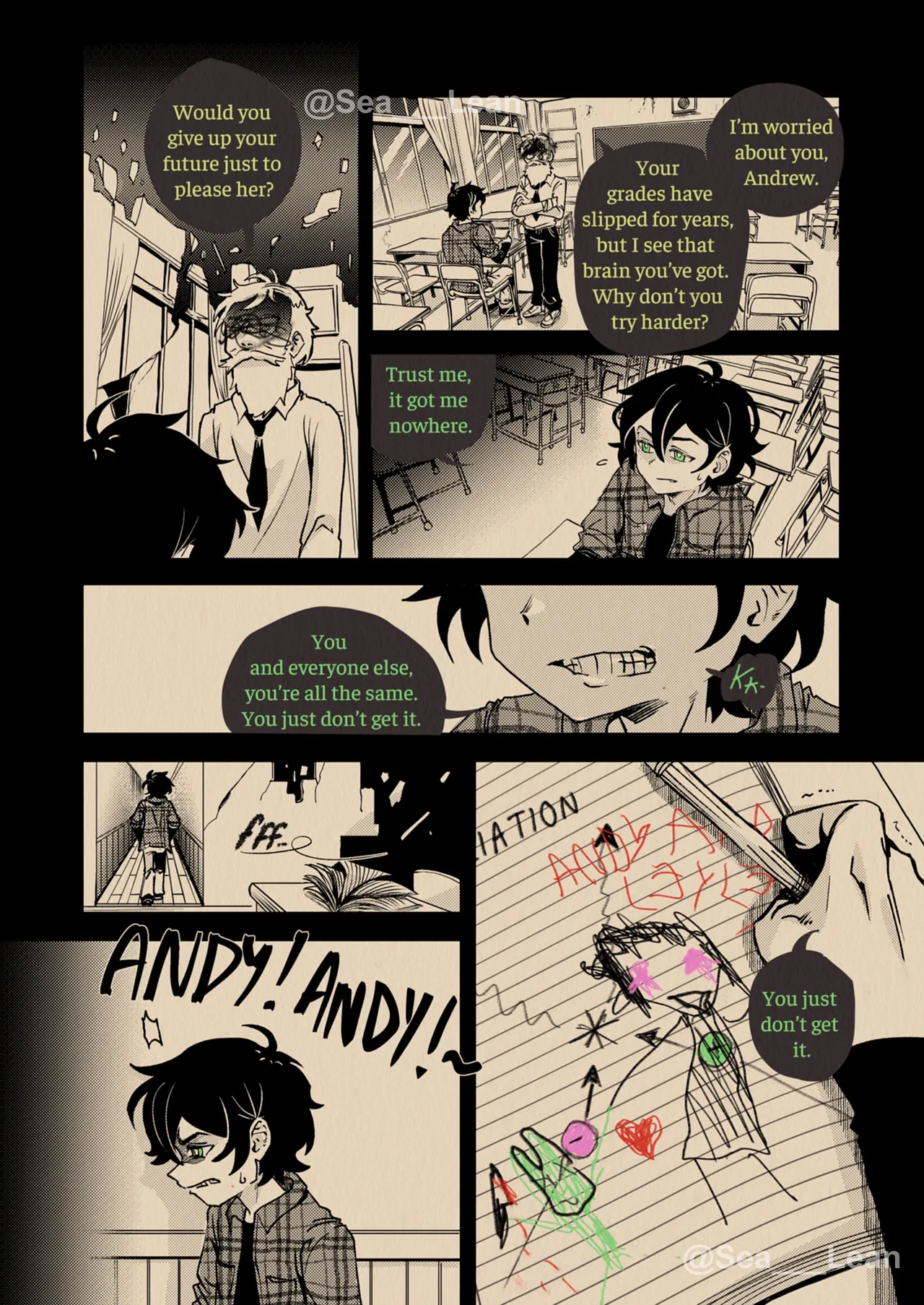 Eyes and Roots 4.5 - Sisters porn comic picture 3