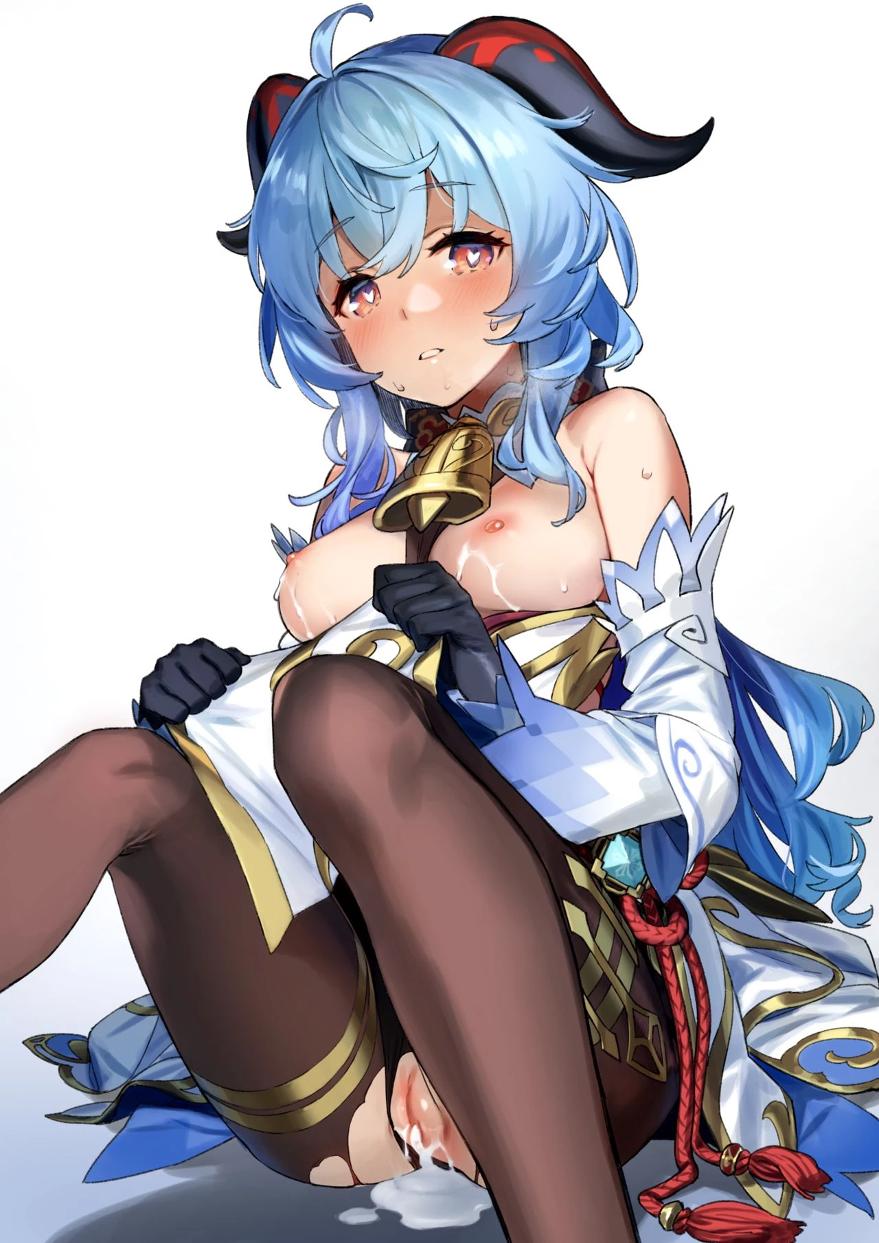 Fawning on Ganyu | Kanu-chan ni Amaeru o Manga porn comic picture 17
