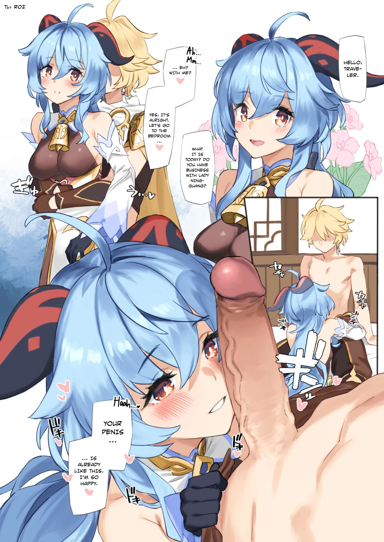 Fawning on Ganyu | Kanu-chan ni Amaeru o Manga porn comic picture 9