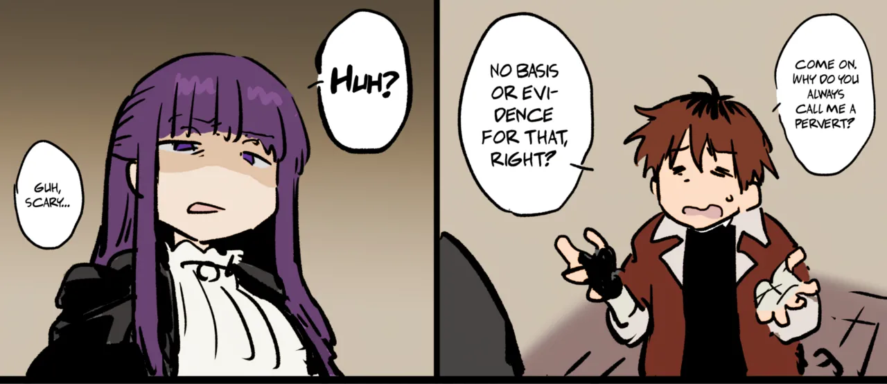 Fern-san did her best porn comic picture 11