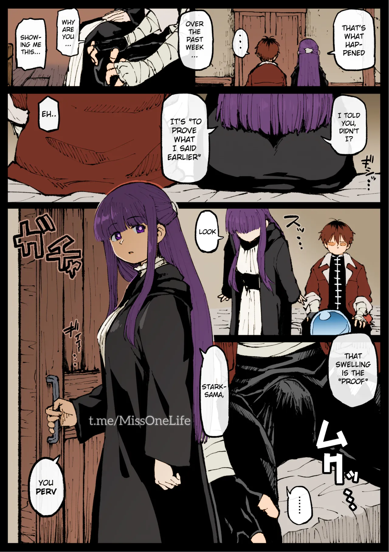 Fern-san did her best porn comic picture 9