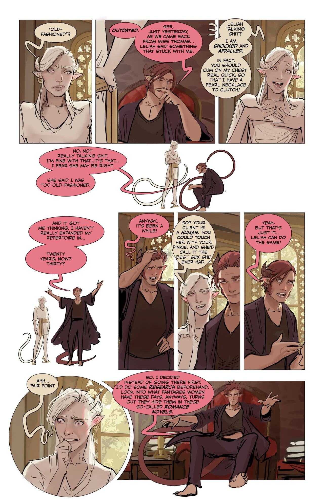 Fine Print 2 porn comic picture 109