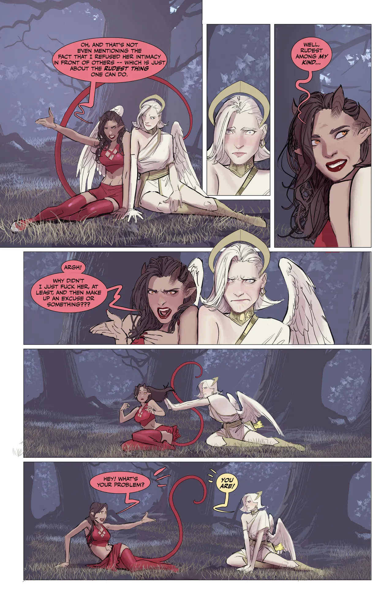 Fine Print 2 porn comic picture 149