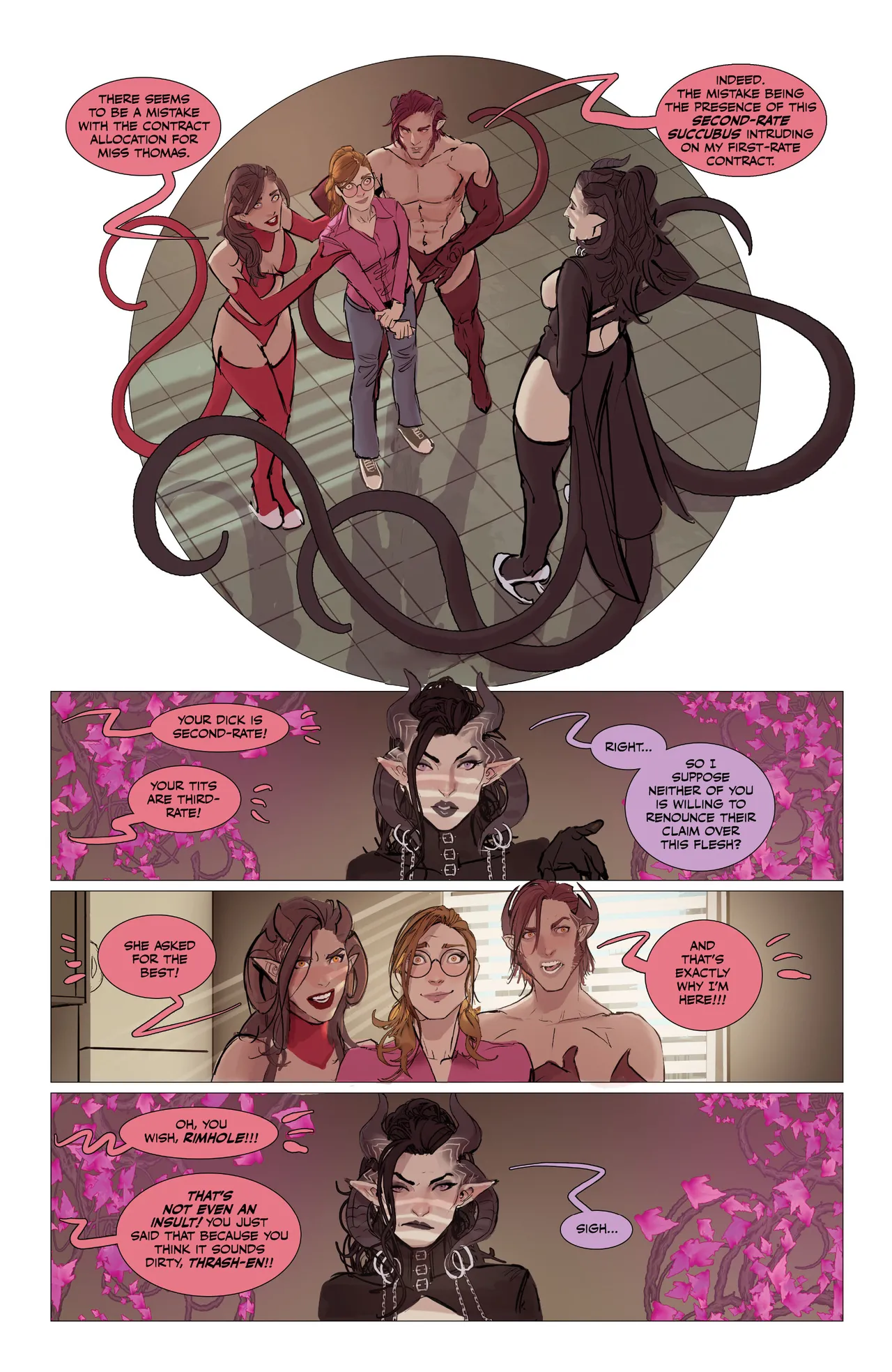 Fine Print 2 porn comic picture 26
