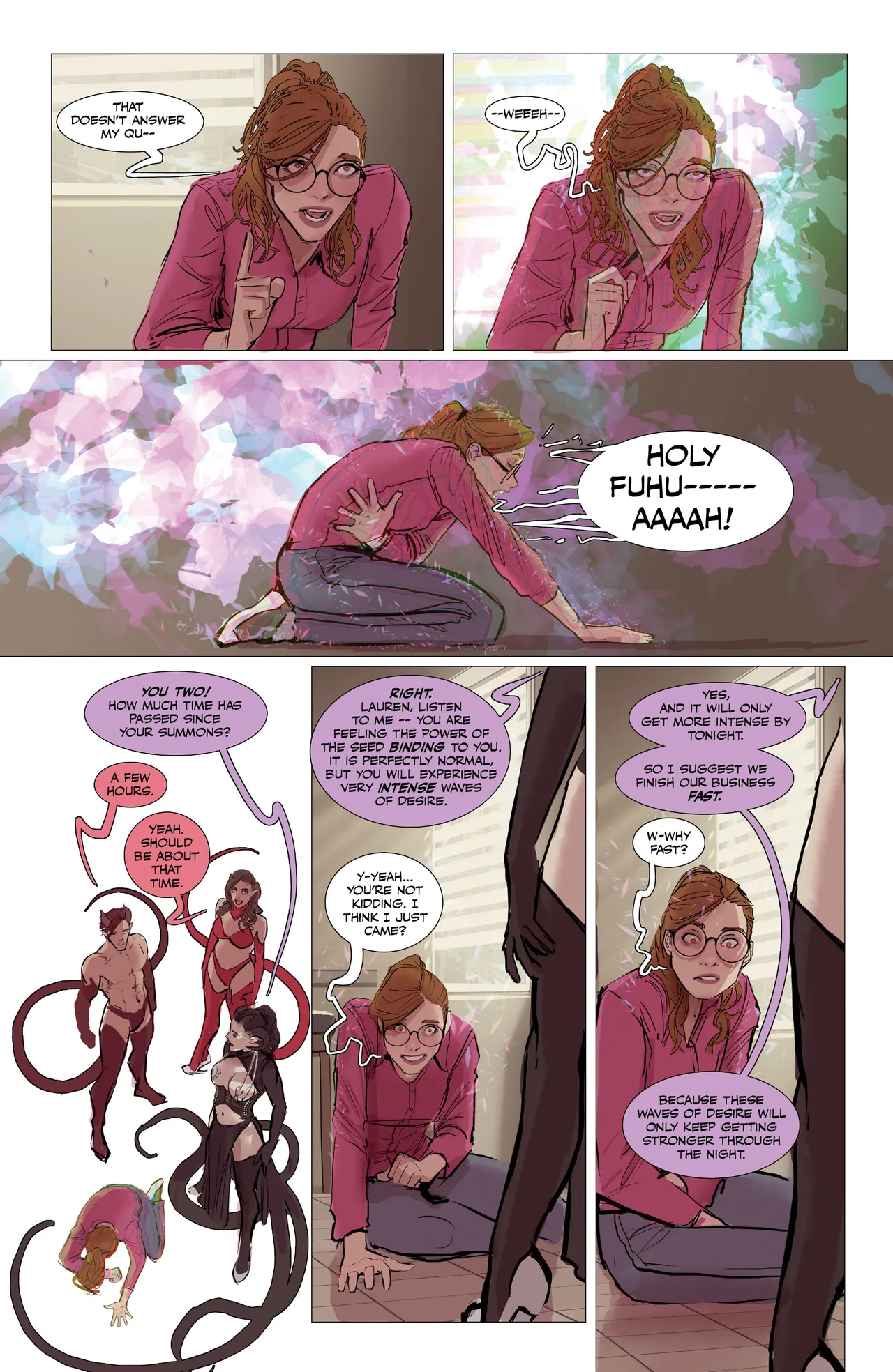 Fine Print 2 porn comic picture 34