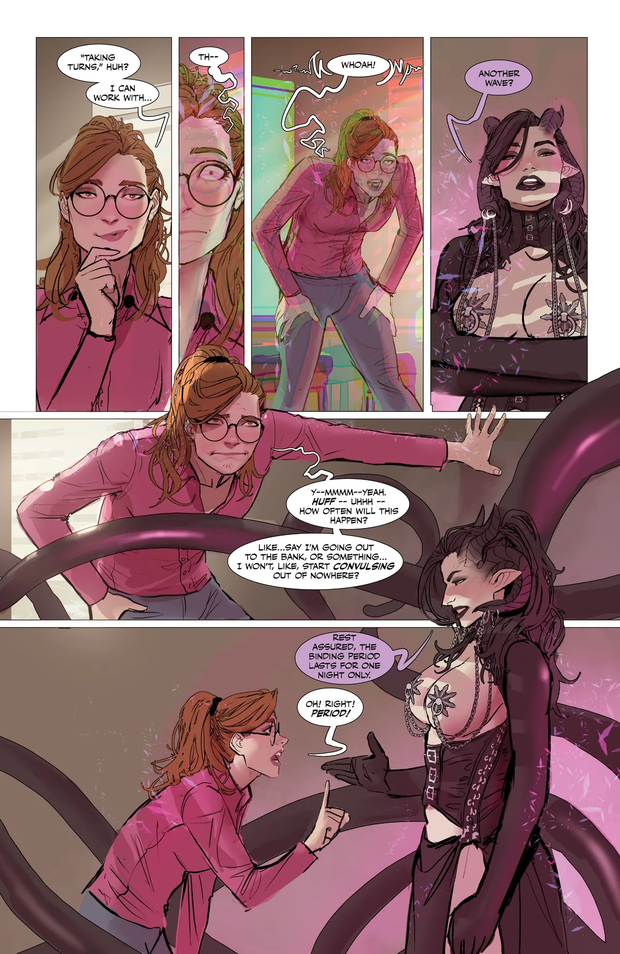 Fine Print 2 porn comic picture 37