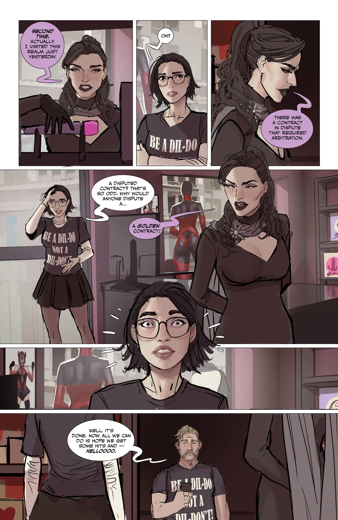 Fine Print 2 porn comic picture 84