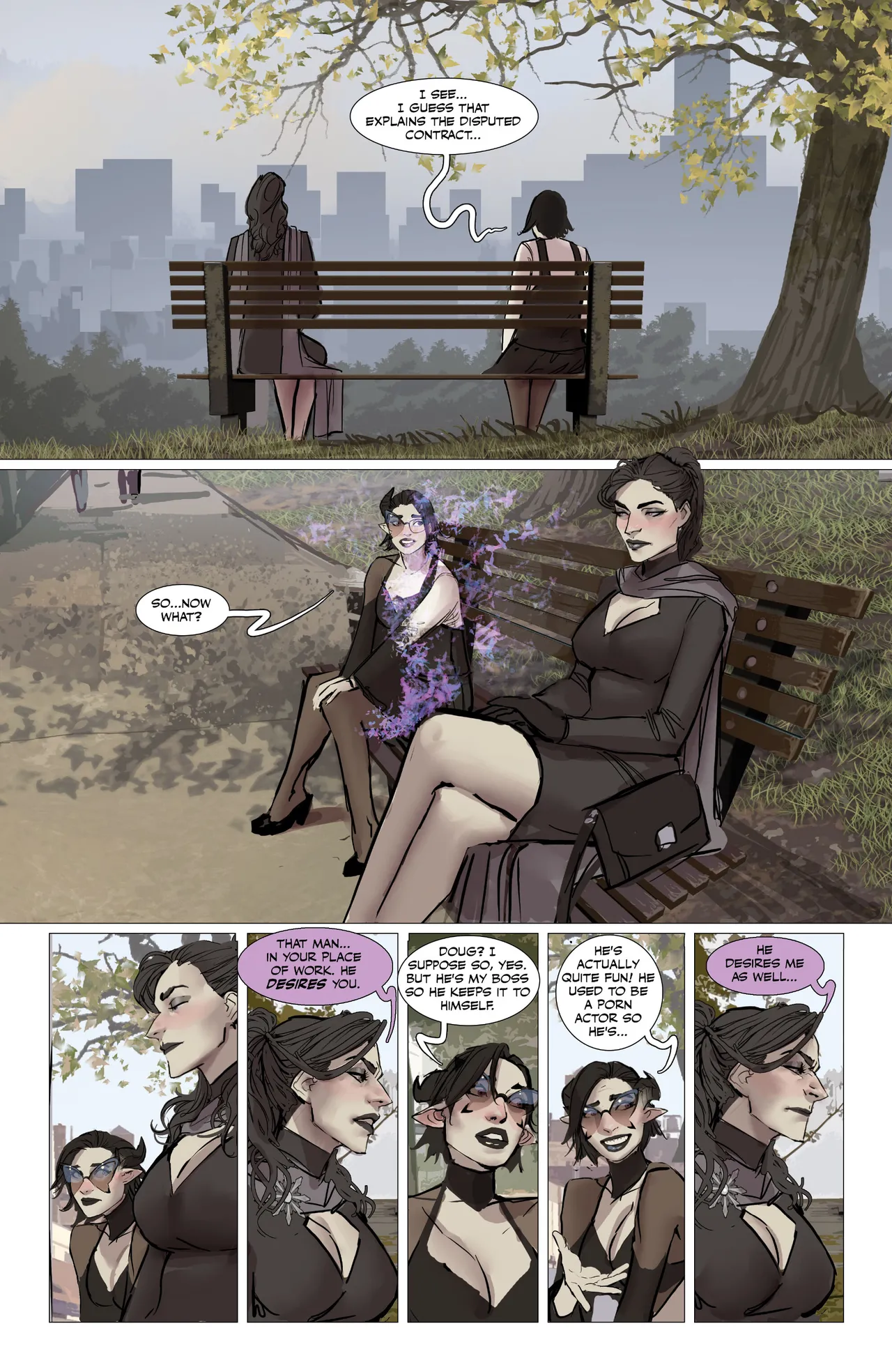 Fine Print 2 porn comic picture 86