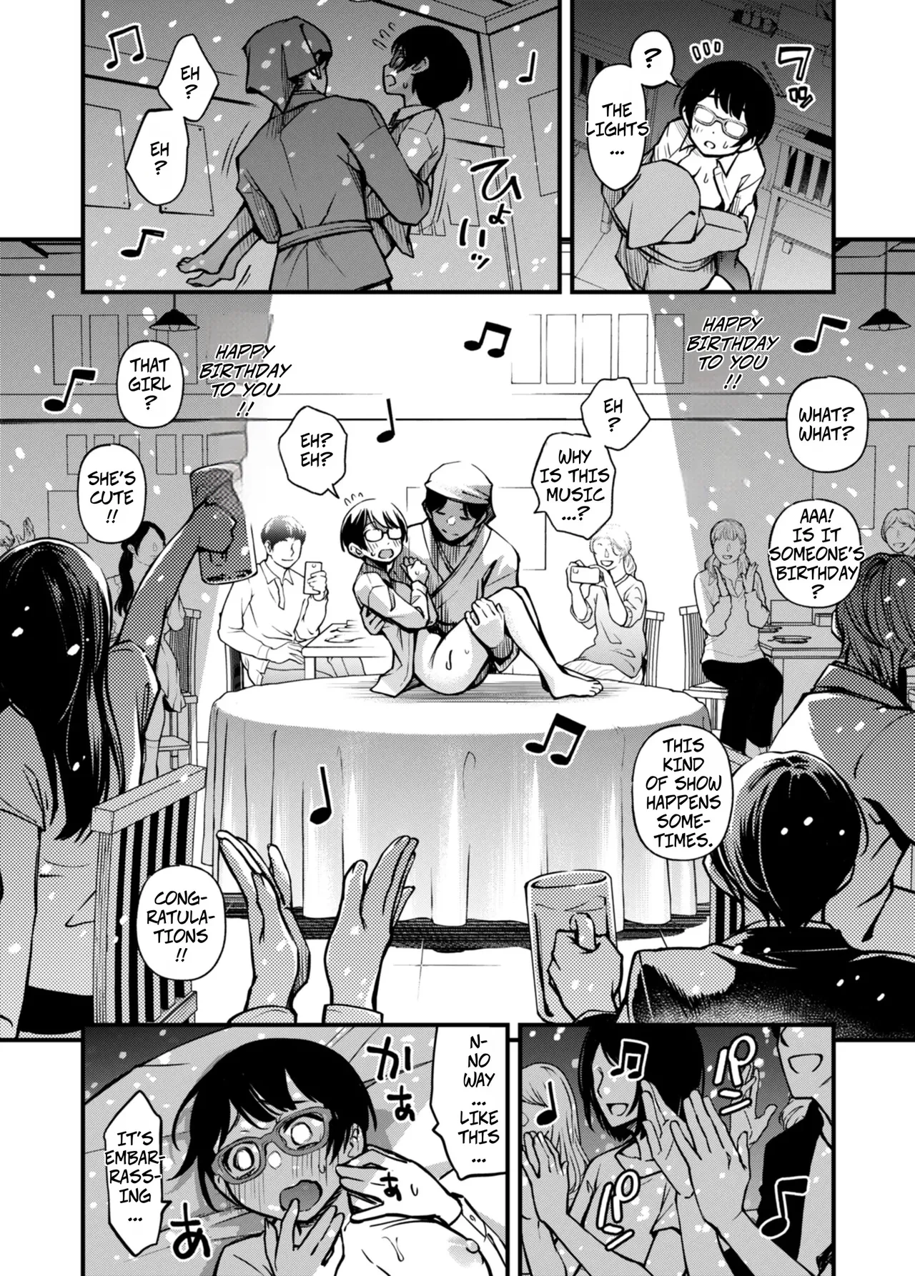 "For Now, Raw!" - Girl's Side | "Toriaezu Nama de!" girl's side porn comic picture 11