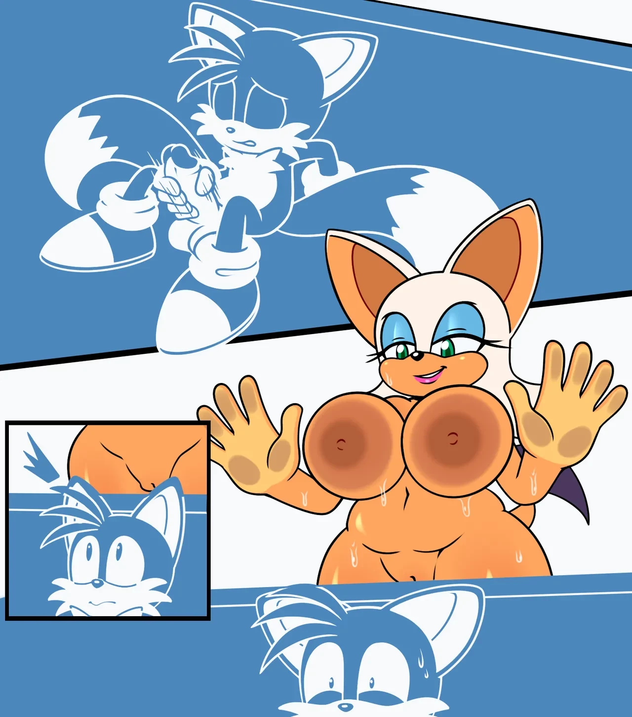 Fox and the Bat porn comic picture 7