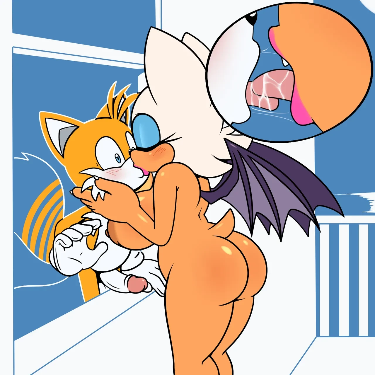 Fox and the Bat porn comic picture 8
