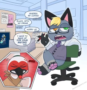 From Task Master To Yes Meowster! porn comic picture 1