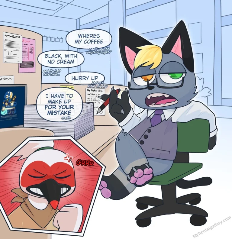 From Task Master To Yes Meowster! porn comic picture 1