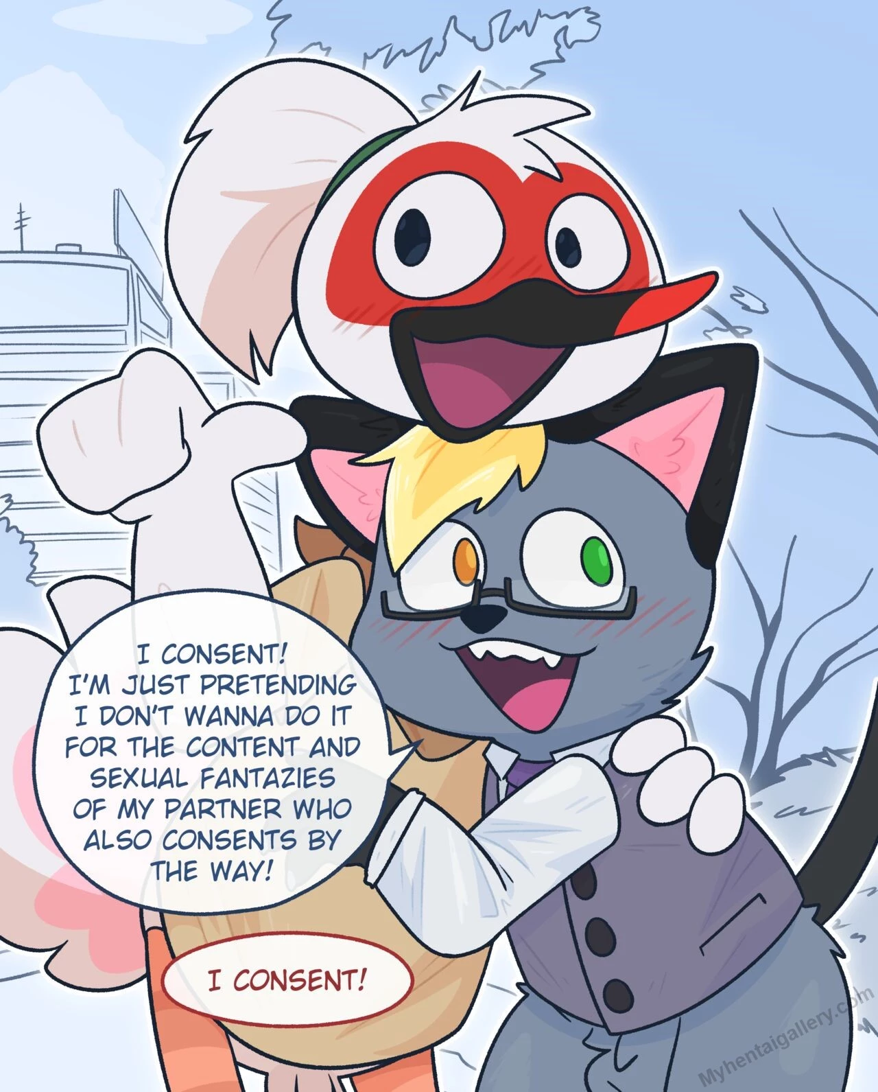 From Task Master To Yes Meowster! porn comic picture 17