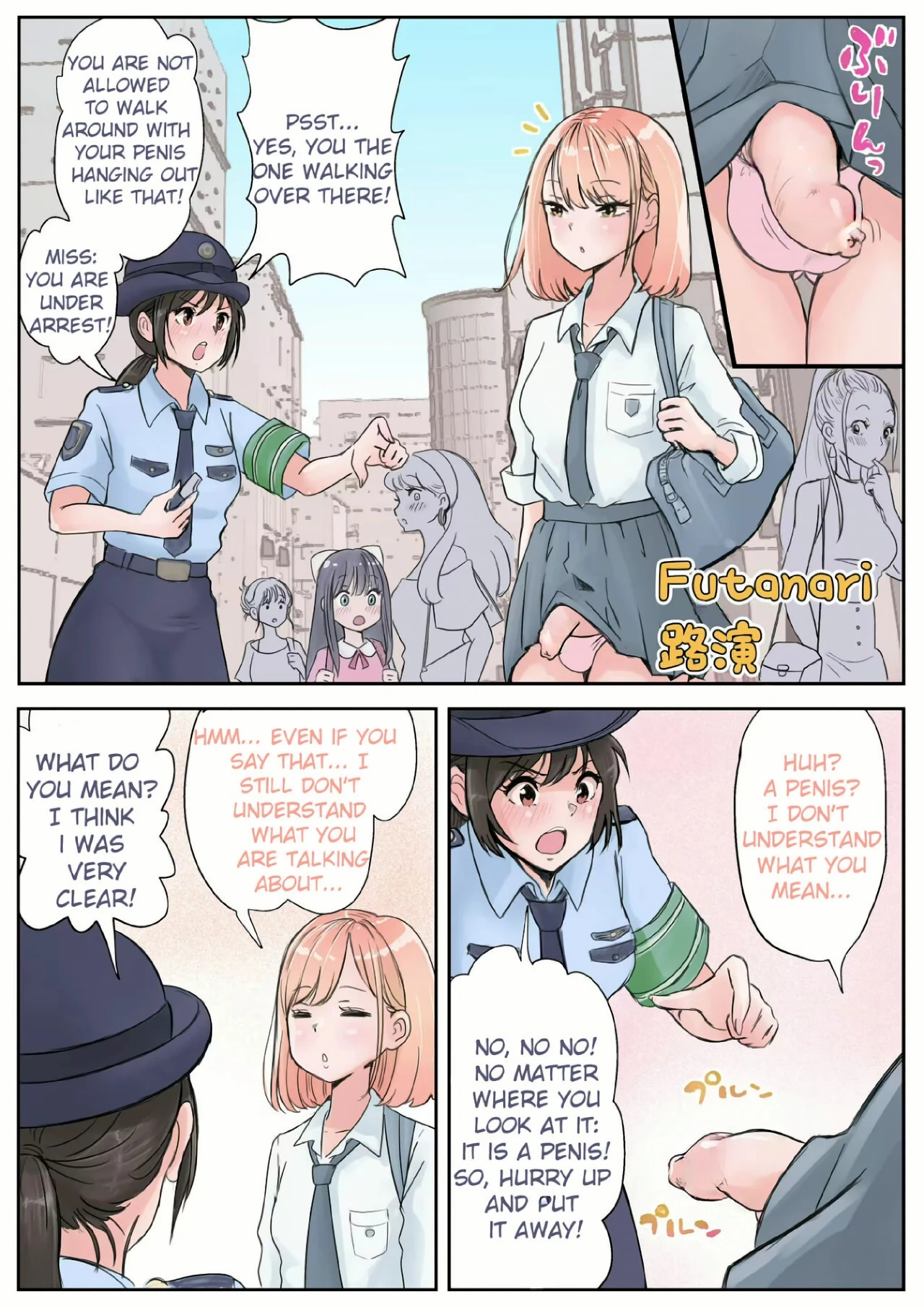 Futanari X Onna | Futanari Roadshow porn comic picture 2