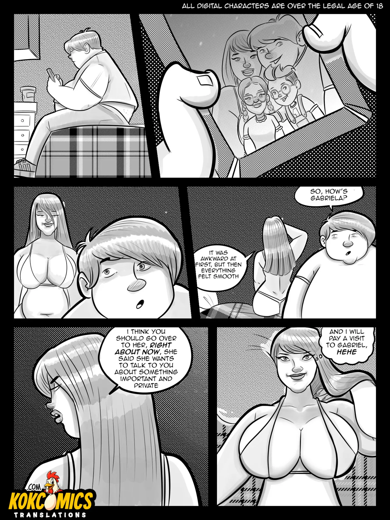 Gabriel & Gabriela - Brother's Love 7 porn comic picture 9