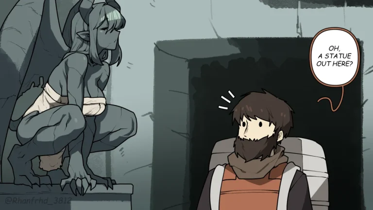 Gargoyle Girl porn comic picture 1