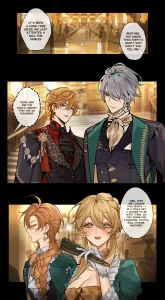 Genshin Royal AU porn comic picture 1