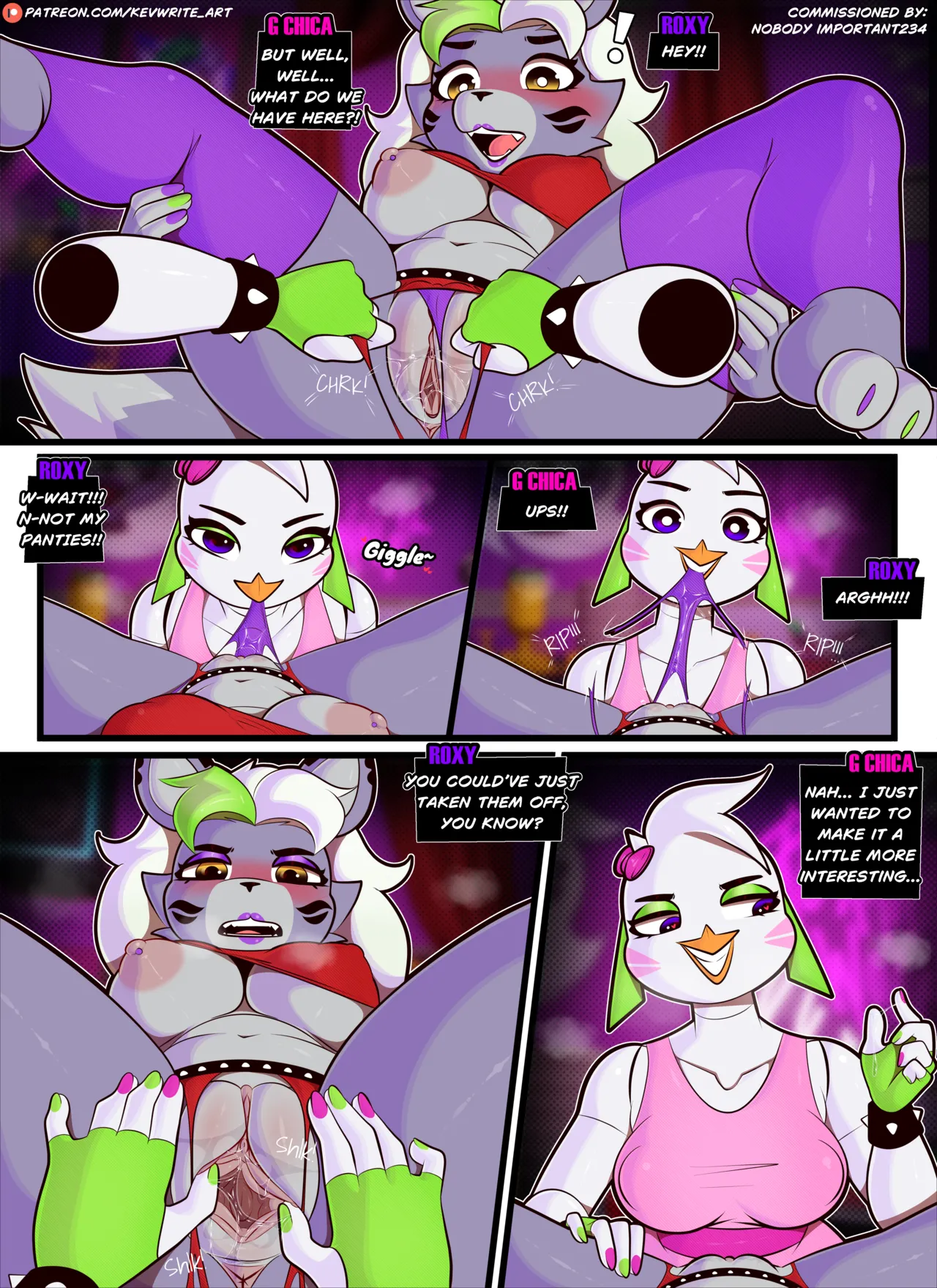 Glamrock Chica's Feast porn comic picture 5
