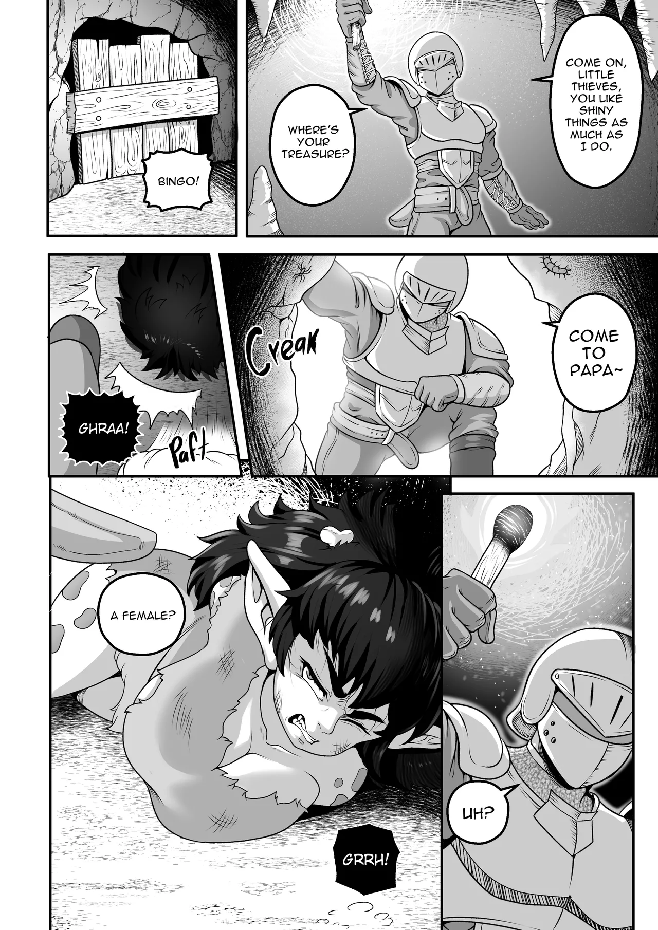 Goblin Treasure REMAKE porn comic picture 5