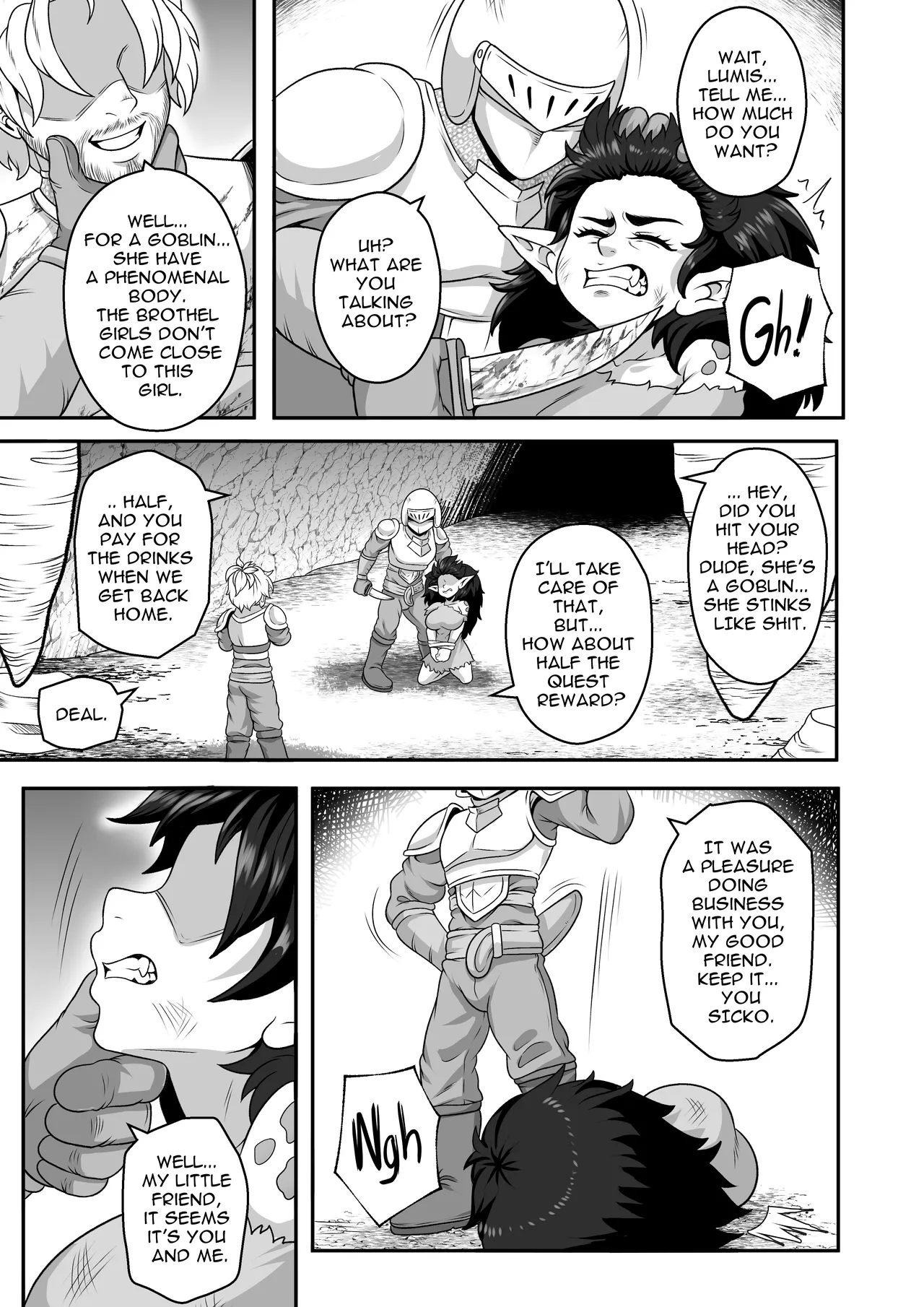 Goblin Treasure REMAKE porn comic picture 8