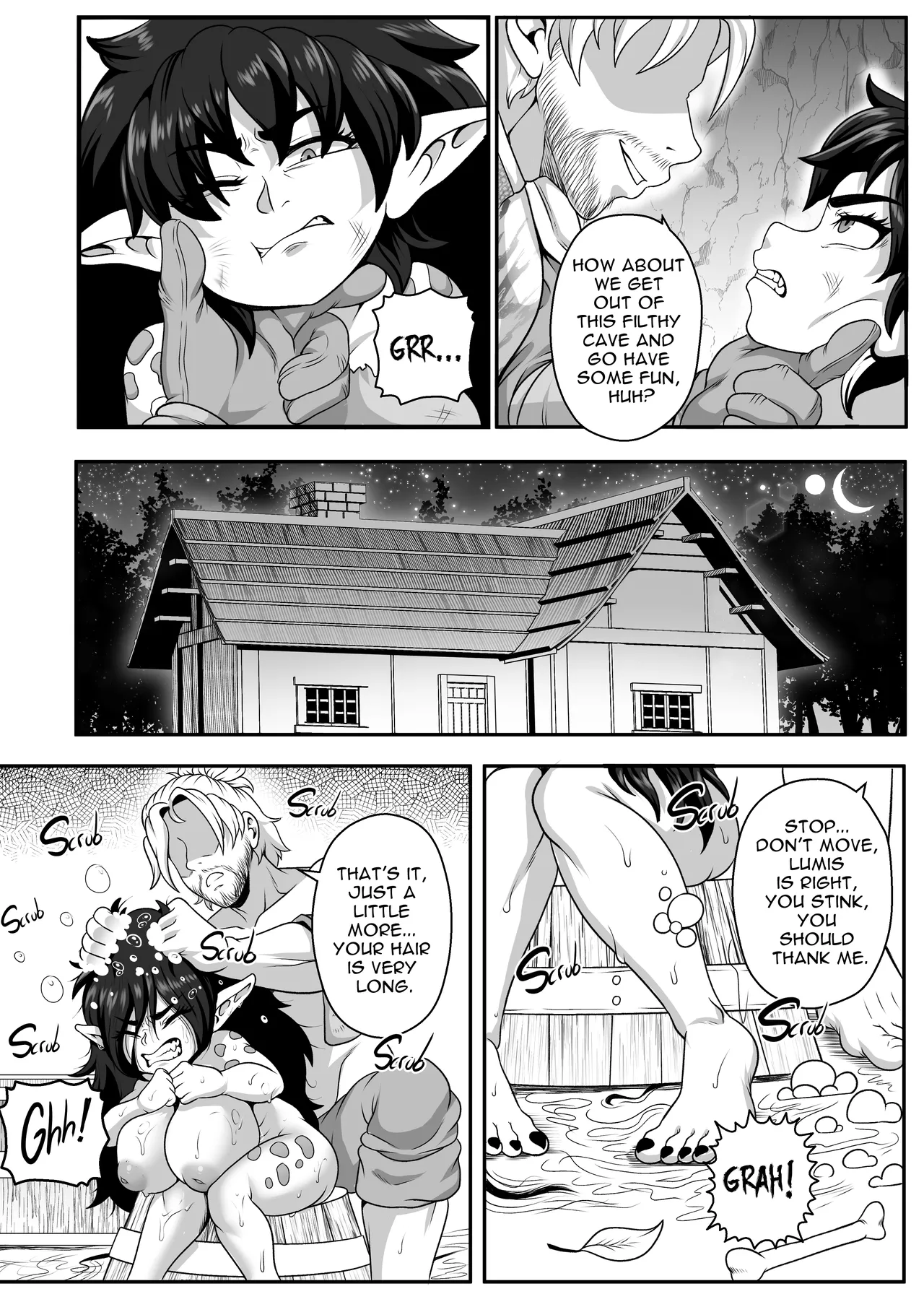 Goblin Treasure REMAKE porn comic picture 9