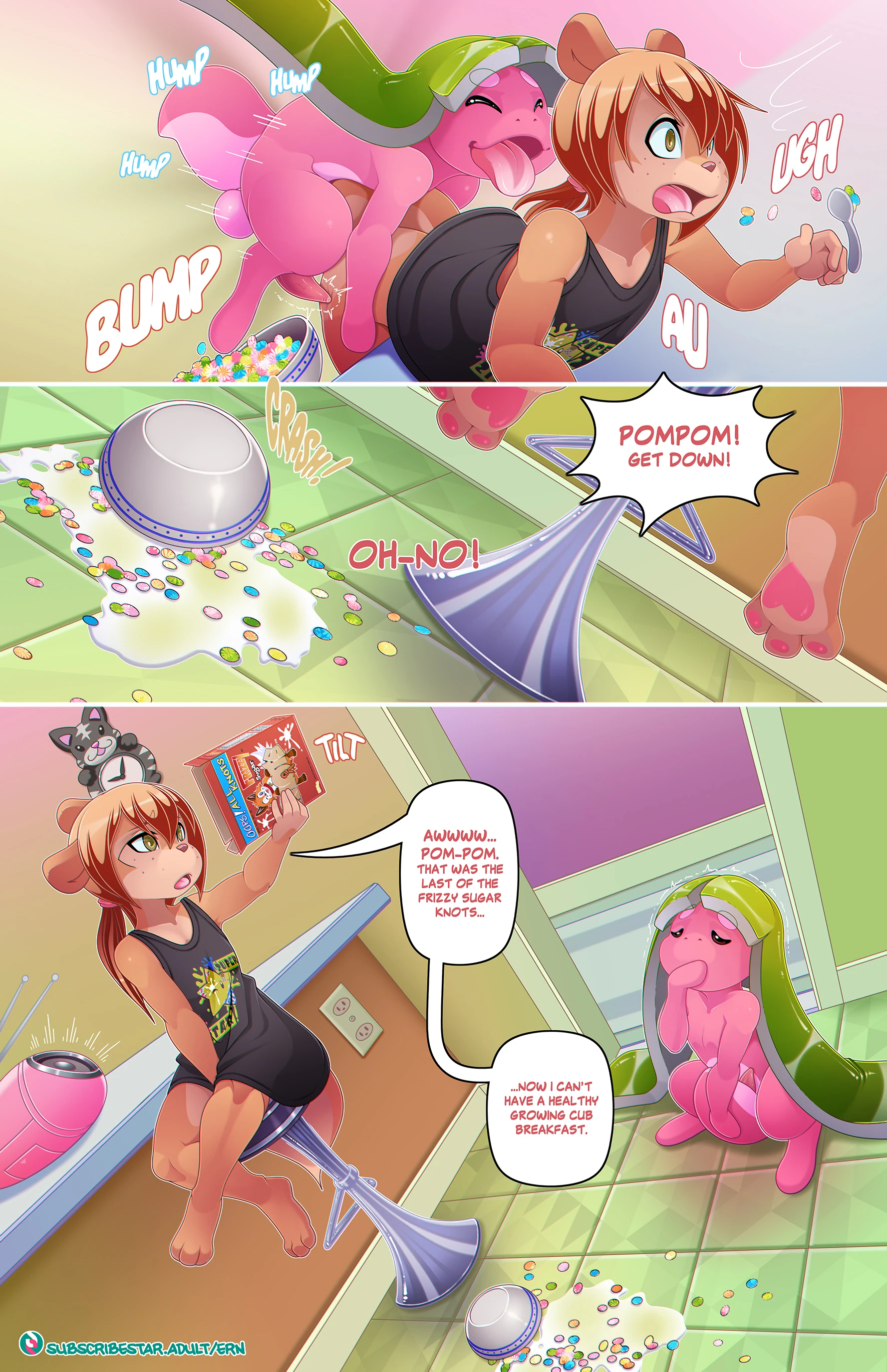 Good Morning Pompom porn comic picture 6